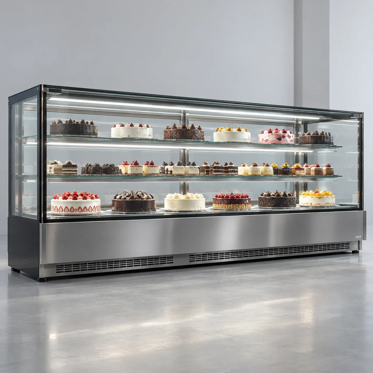 蛋糕展示柜 · 宽幅展示款